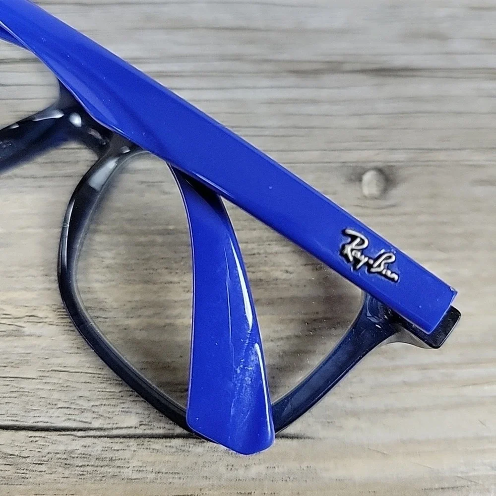 RAY‎ BAN RB1562 3686 KIDS 48-16-125 BLUE EYEGLASSES FRAME PLASTIC